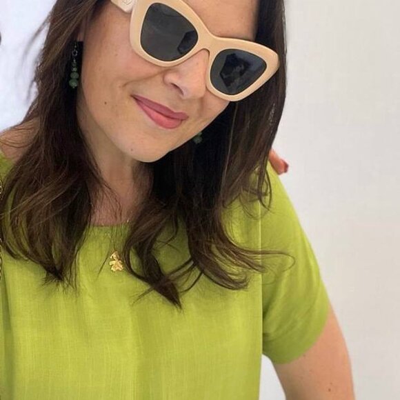 Dior DIORBOBBY B1U 40C0 Butterfly Sunglasses – Pink